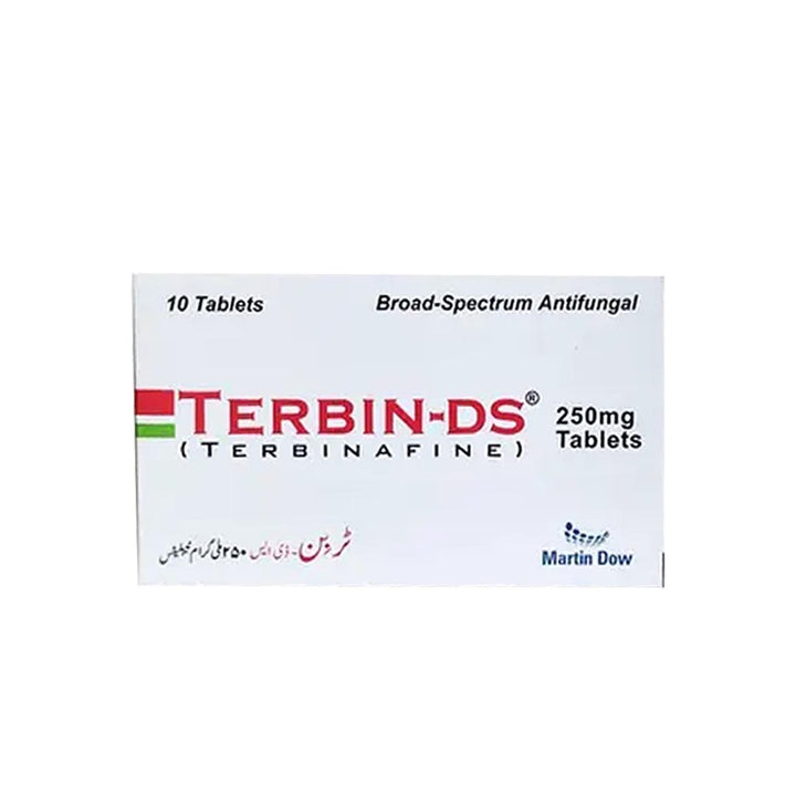 Terbin-DS Tablets 250 mg_10Ct-Martin Dow