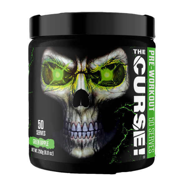 The Curse Pre-workout (Green Apple), 50 Servings