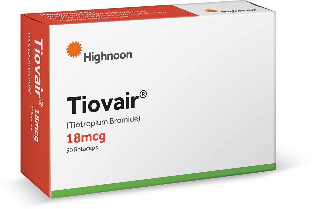 Buy Highnoon Tiovair (Tiotropium Bromide) Capsules, 18mcg 30 Ct ...