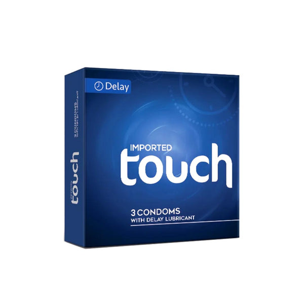 Touch Delay Condoms, 3 Ct