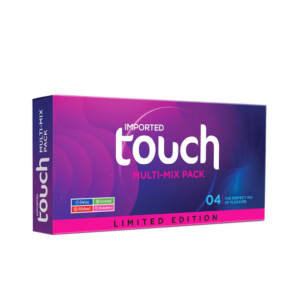 Touch Multi-Mix Condoms, 4 Ct