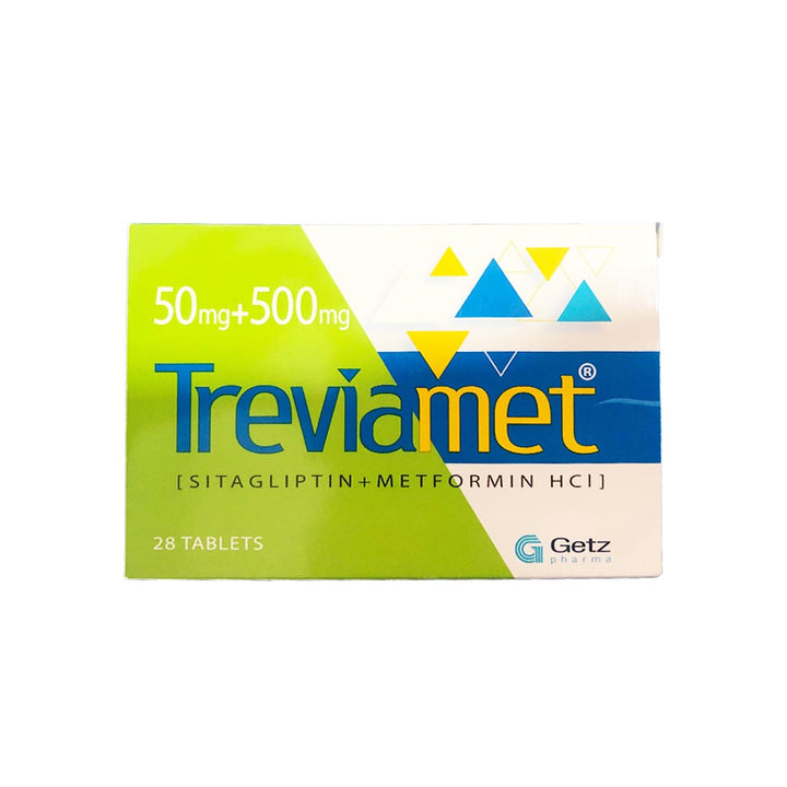 Treviamet Tablet 50-500mg_28 Ct-Getz Pharma