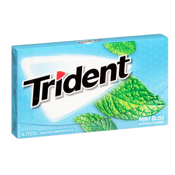 Trident Mint Bliss Flavor Chewing Gum, 14 Ct