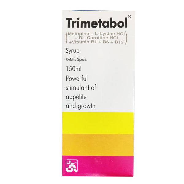 Trimetabol Syrup, 150ml - Sami Pharma