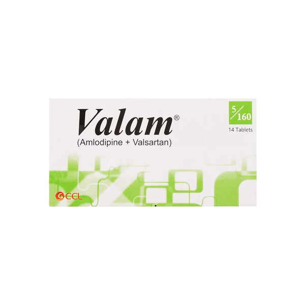 Valam 5/160mg, 14 Ct - CCL