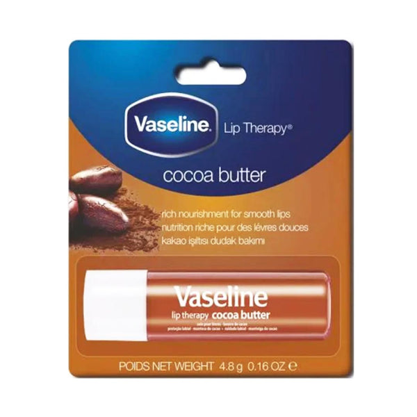 Vaseline Lip Therapy Stick Cocoa Butter, 4.8g