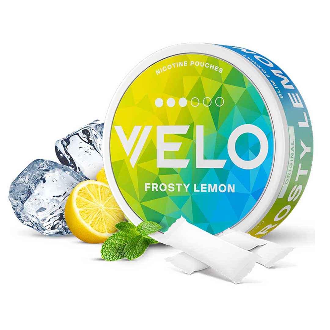 Buy Velo Frosty Lemon Nicotine Pouches 10mg (Strong), 20 Ct Online in ...