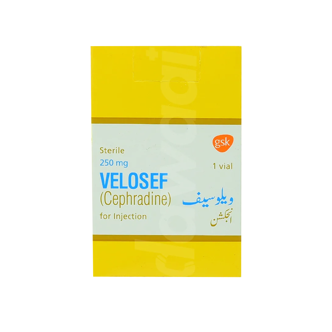 Buy GSK Velosef Injection, 250mg Online in Pakistan | My Vitamin Store