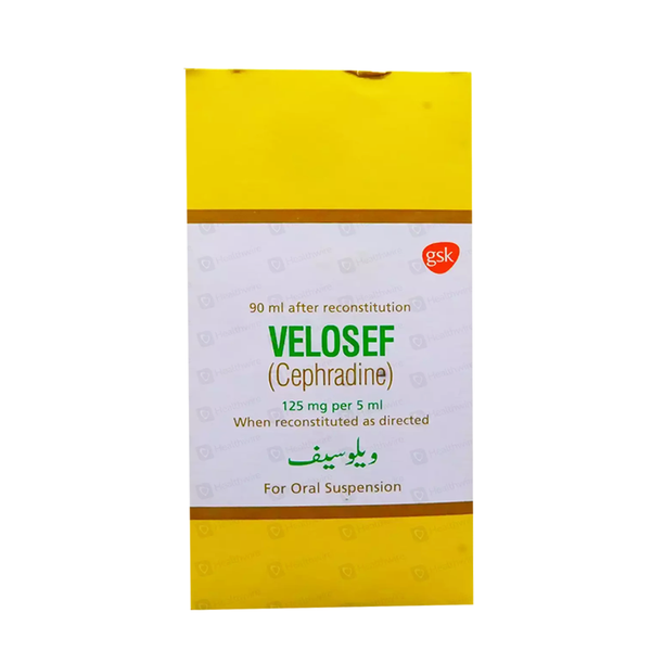 Velosef Oral Suspension 125mg/5ml - GSK