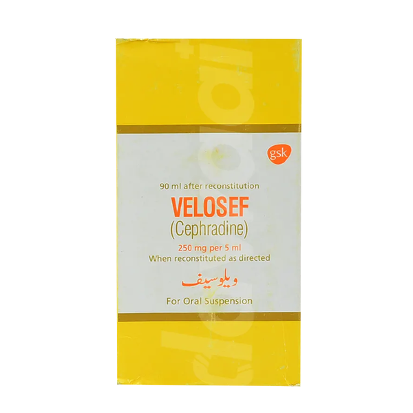 Velosef Oral Suspension 250mg/5ml - GSK