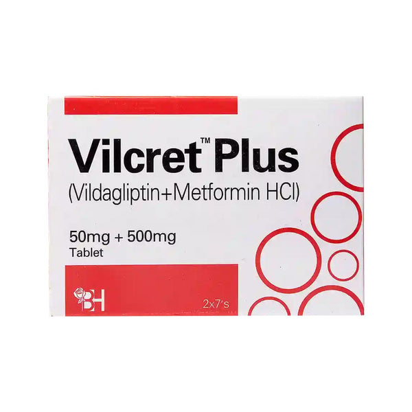 Vilcret Plus 50-500mg_14 Ct-Barrett Hodgson