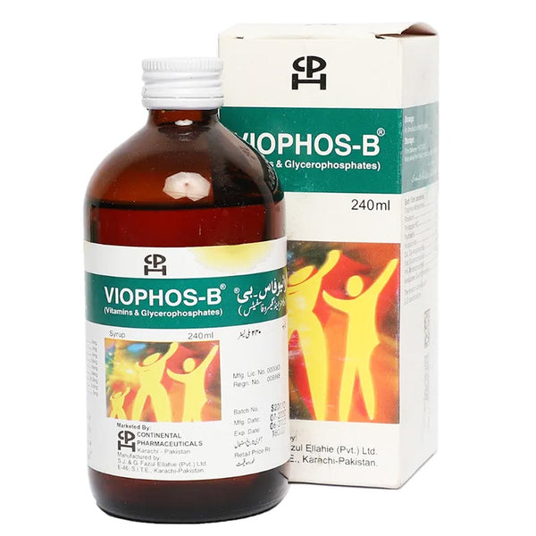 Viophos-B Syrup, 240ml - Continental Pharma