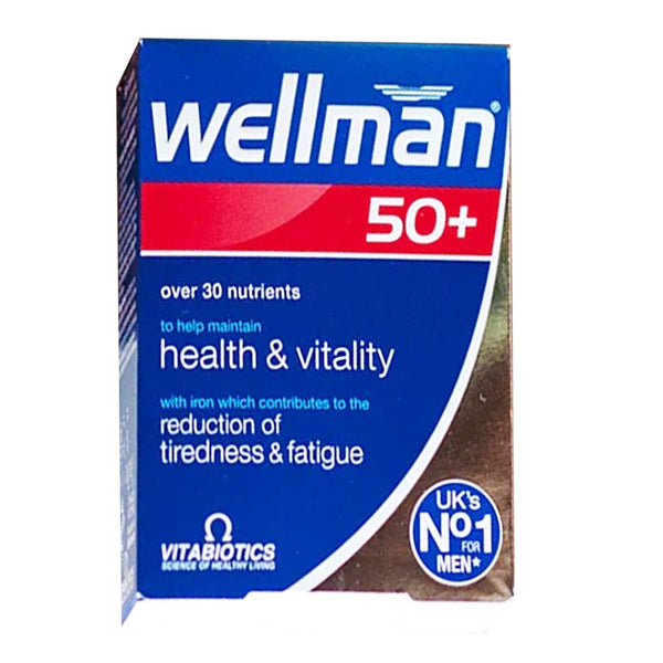 Vitabiotics Wellman 50+