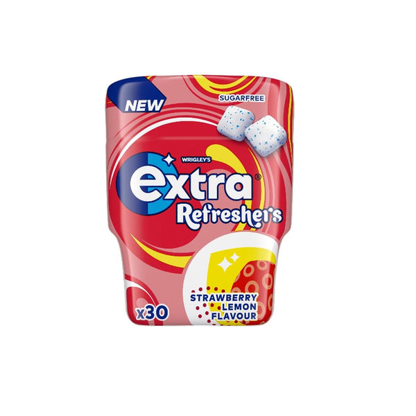 Wrigley's Extra Strawberry Sugar Free Chewing Gum, 30 Ct