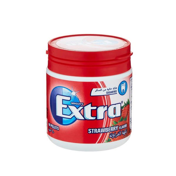 Wrigley's Extra Strawberry Sugar Free Chewing Gum, 60 Ct