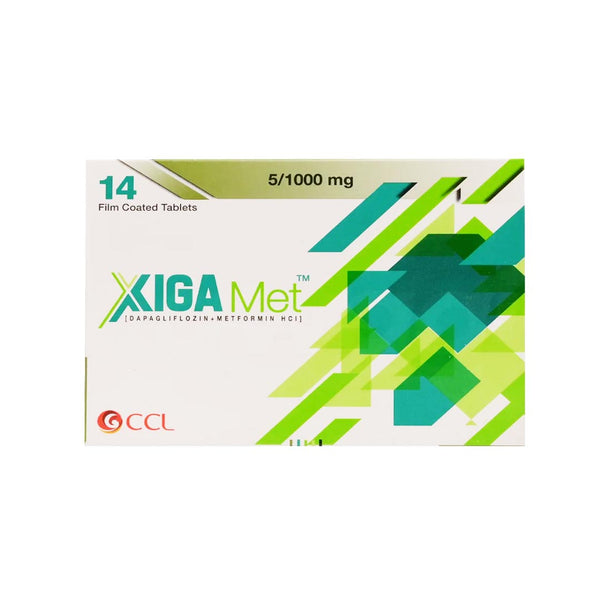 Xiga Met Tablets 5-1000mg CCL