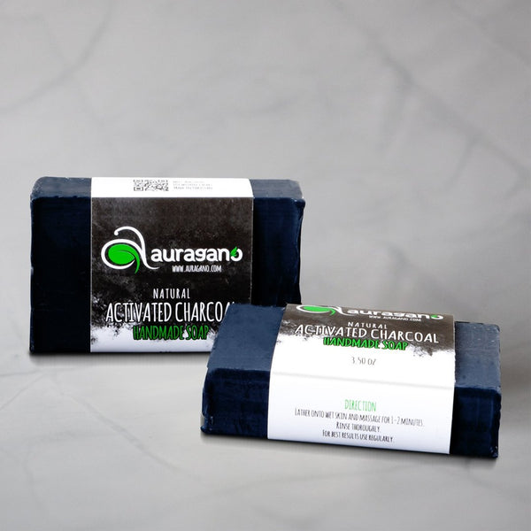 Activated Charcoal Soap - Auragano - My Vitamin Store