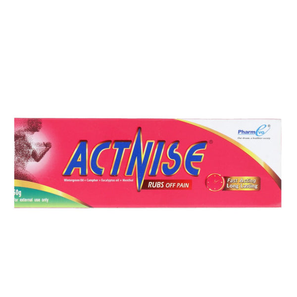 ActNise Cream, 50gm - PharmEvo - My Vitamin Store