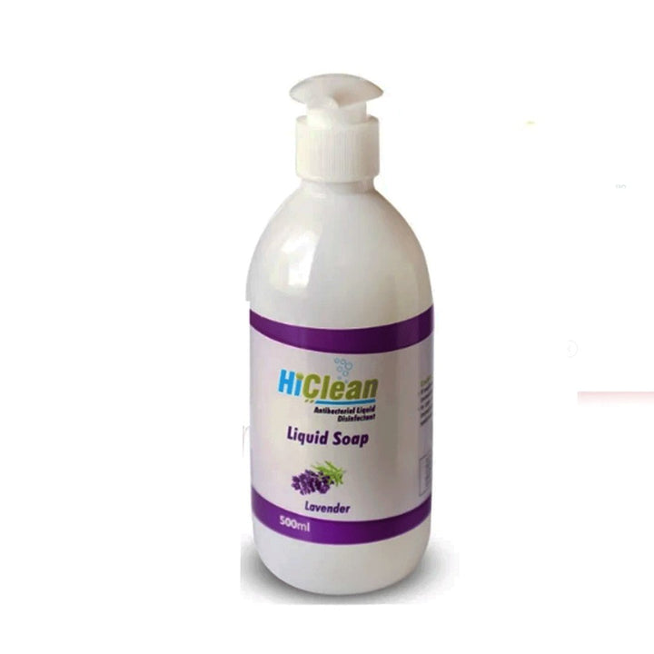 Antibacterial Liquid Soap (Lavender), 500ml - HiClean - My Vitamin Store