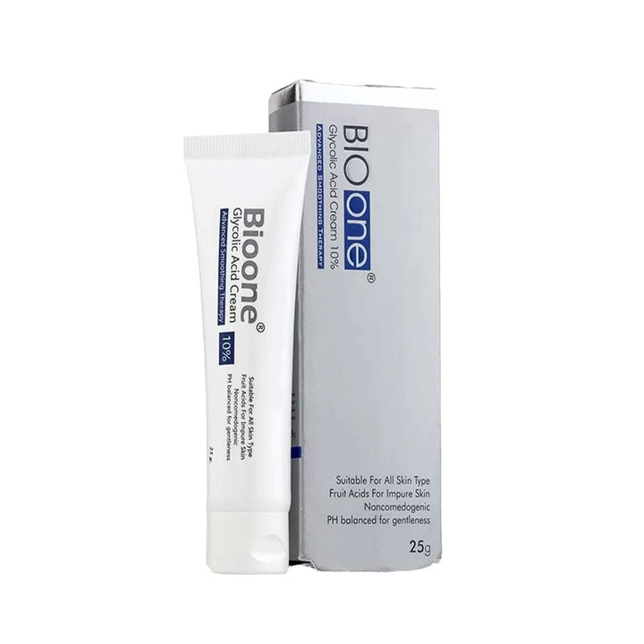 Bio One Glycolic Acid Cream 10%, 25g - My Vitamin Store