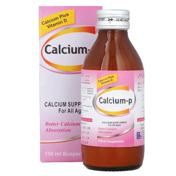 Calcium - P Suspension, 110ml - PDH Pharma - My Vitamin Store