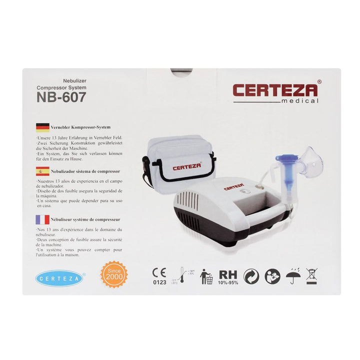 Certeza Nebulizer Compressor System NB-607 - My Vitamin Store