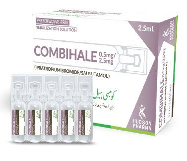 Combihale Respules (0.5mg/2.5ml) Nebulization Solution, 10 Ct - My Vitamin Store