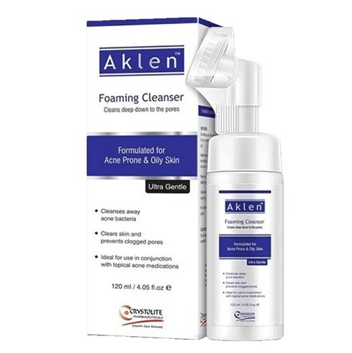 Crystolite Aklen Foaming Cleanser, 120ml - My Vitamin Store