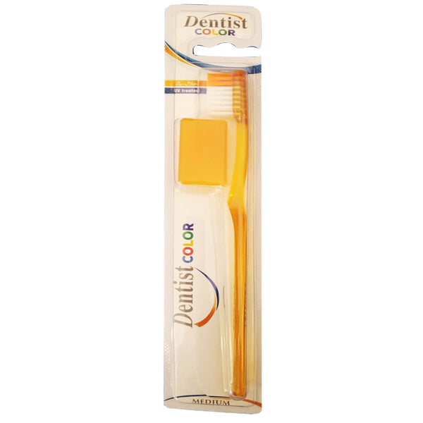 Dentist Color Medium Toothbrush (Orange) - My Vitamin Store