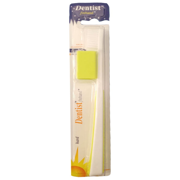 Dentist Frehand Hard Toothbrush (Lime Green) - My Vitamin Store