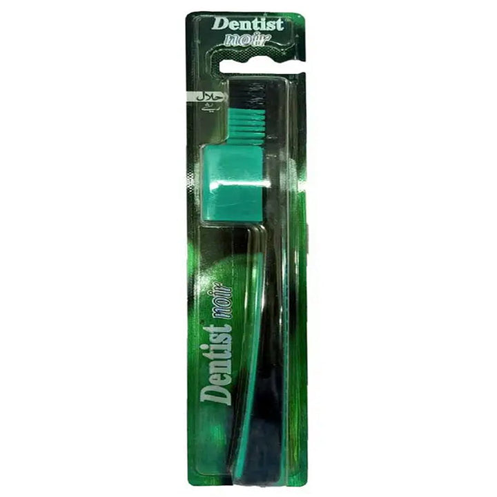 Dentist Noir Hard Toothbrush (Green), 1 Ct - My Vitamin Store