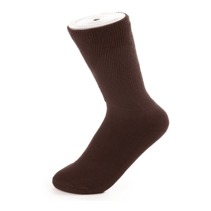 Diabetic Socks, Brown (Size 9 to 11) - Sockoye - My Vitamin Store