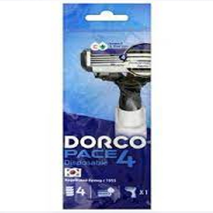 Dorco Pace 4 Portable Razor for Men, 1 Ct - My Vitamin Store