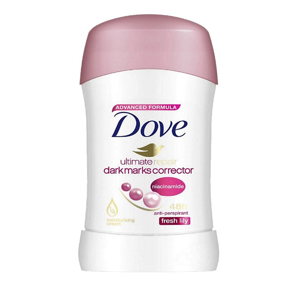 Dove Ultimate Repair 48H Anti-Perspirant Fresh Lily Deodorant Stick, 40g - My Vitamin Store