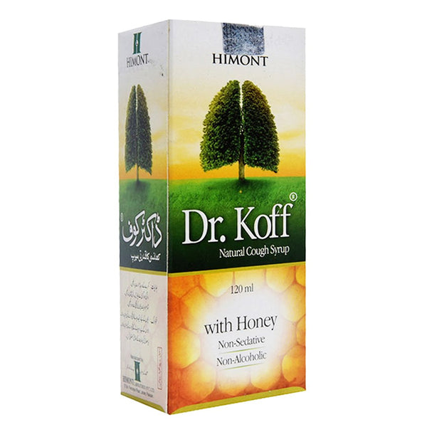 Dr. Koff Natural Cough Syrup with Honey, 120ml - My Vitamin Store