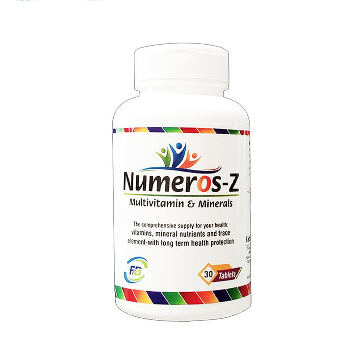 Fablous Numeros-Z Multivitamin & Minerals, 30 Ct - My Vitamin Store