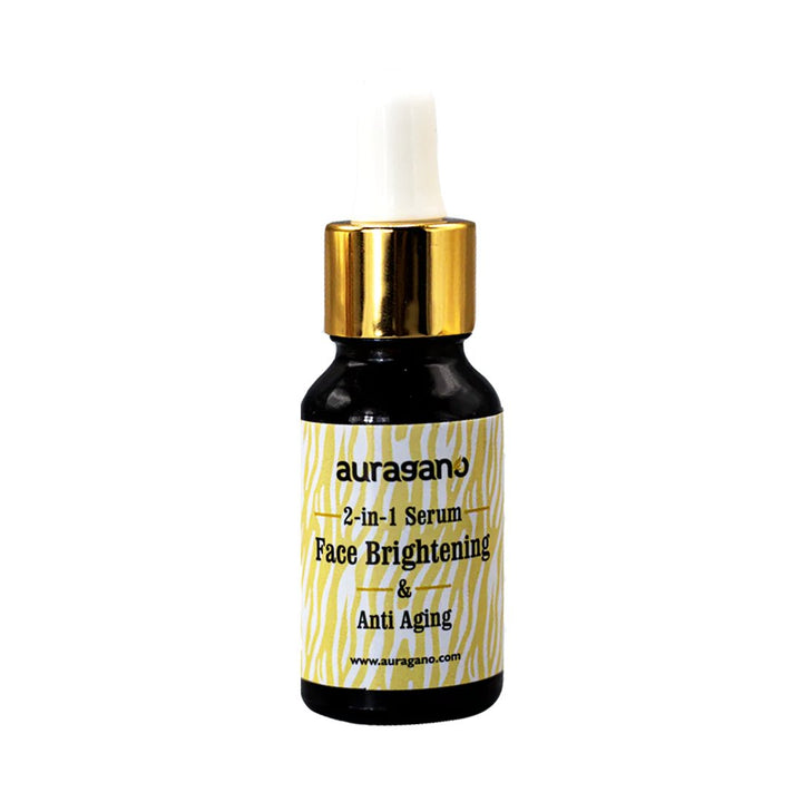 Face Brightening and Anti-aging 2-in-1 Serum - Auragano - My Vitamin Store