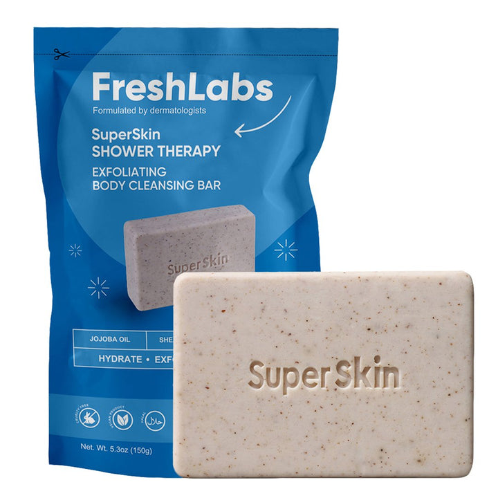 FreshLabs Exfoliating Body Cleansing Bar - My Vitamin Store