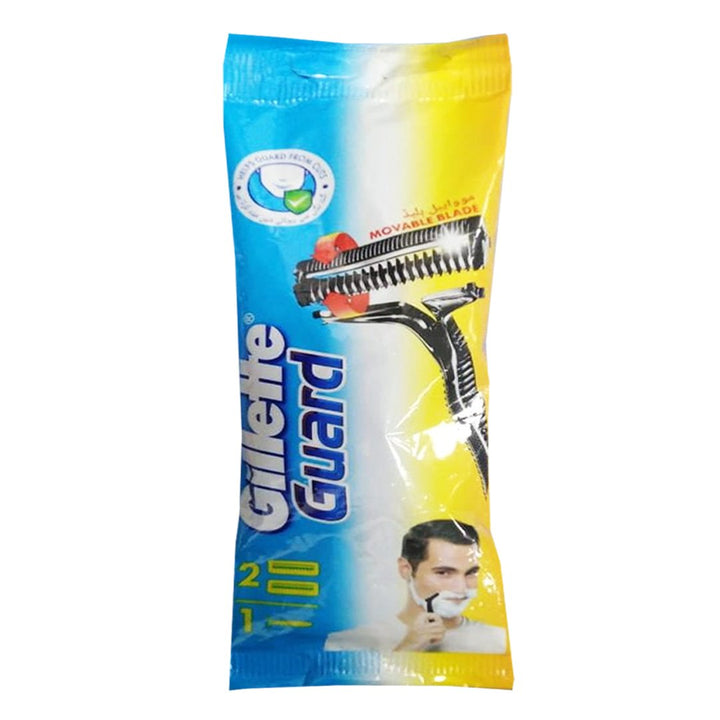 Gillette Guard Movable Blade Razor with 1 Extra Blade - My Vitamin Store