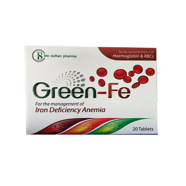 Green-Fe, 20 Ct - Bin Sultan Pharma