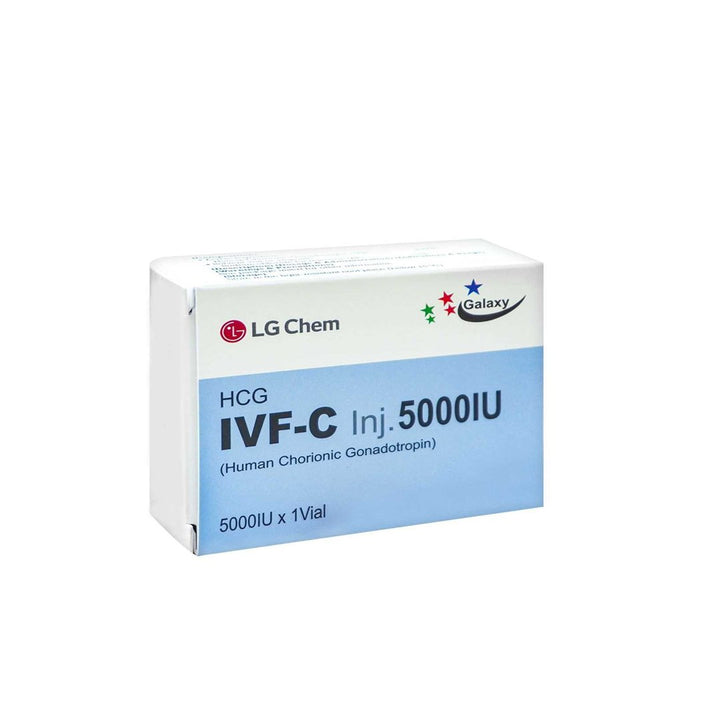 HCG IVF-C Fertility Injection 5000 IU, 1 Ct - LG Chem - My Vitamin Store