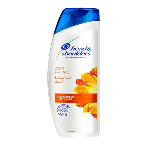 Head & Shoulders Anti-Hairfall Anti-Dandruff Shampoo, 185ml - My Vitamin Store