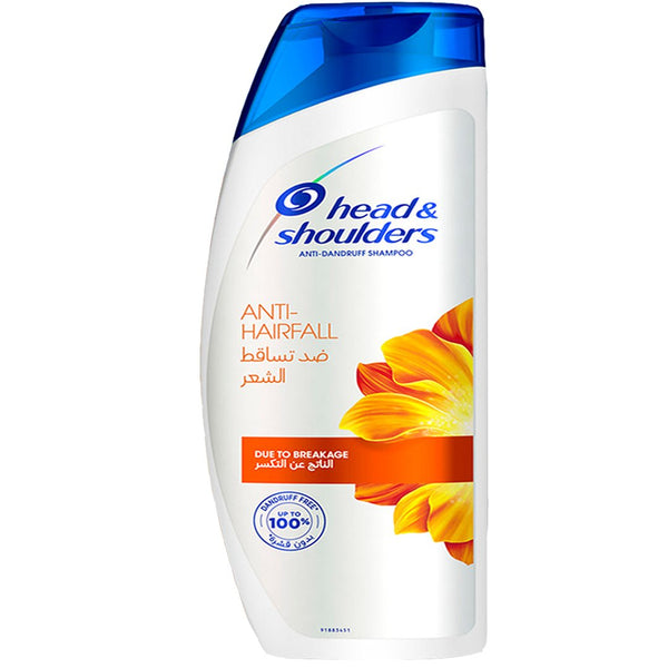 Head & Shoulders Anti-Hairfall Anti-Dandruff Shampoo, 650ml - My Vitamin Store