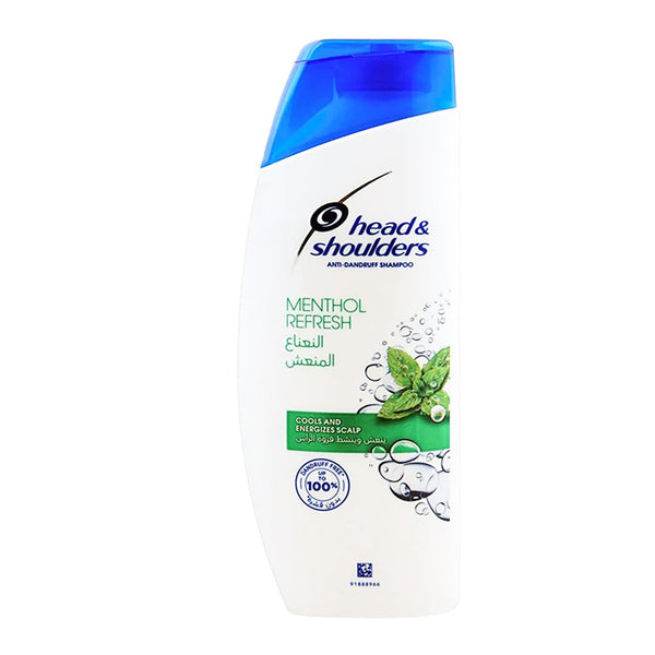 Head & Shoulders Menthol Refresh Anti-dandruff Shampoo, 185 ml - My Vitamin Store