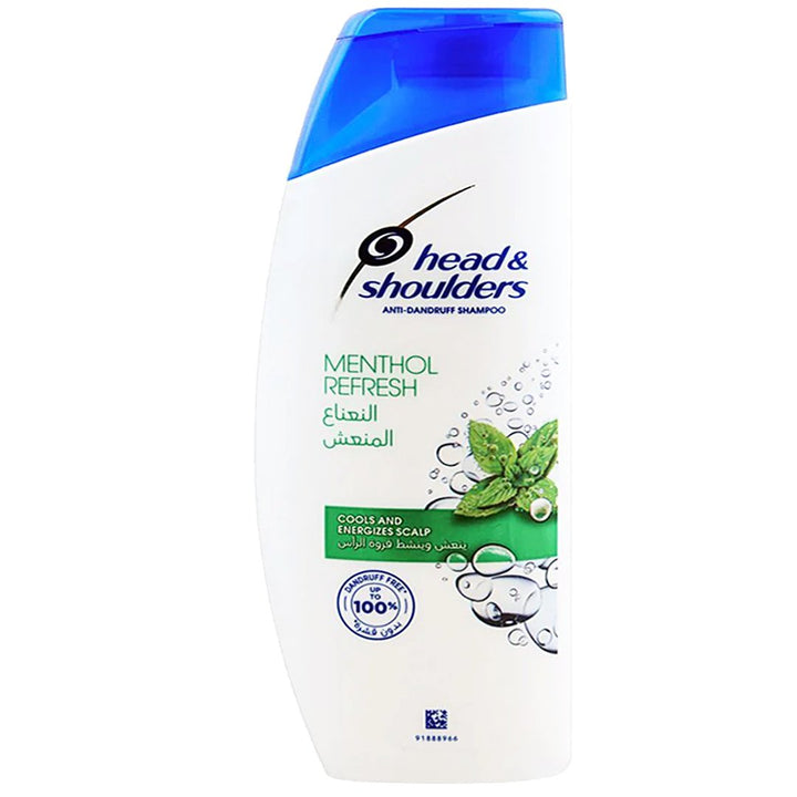 Head & Shoulders Menthol Refresh Anti-dandruff Shampoo, 360 ml - My Vitamin Store