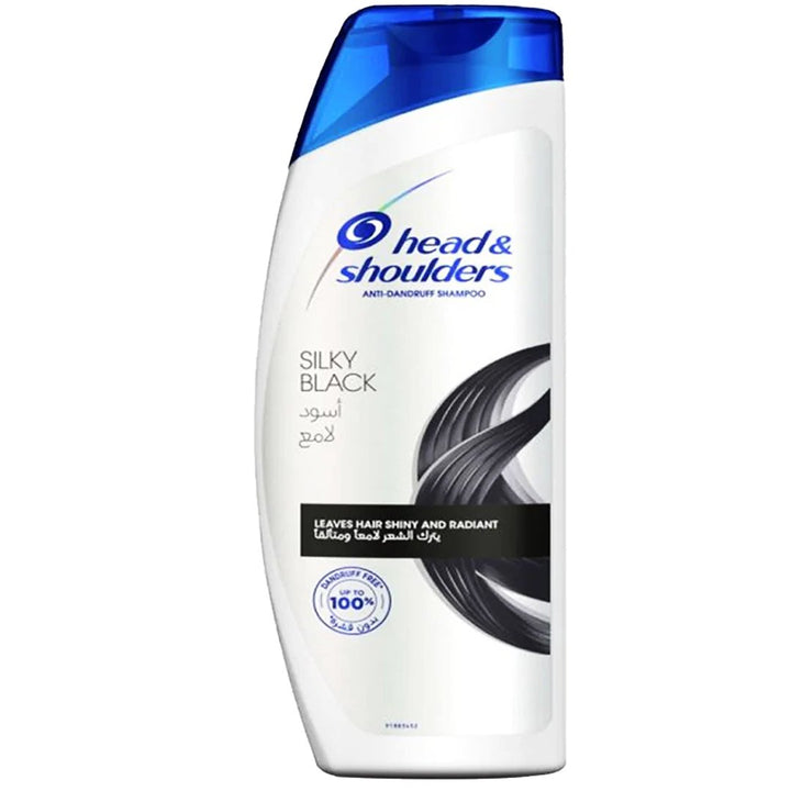 Head & Shoulders Silky Black Anti-dandruff Shampoo, 360 ml - My Vitamin Store