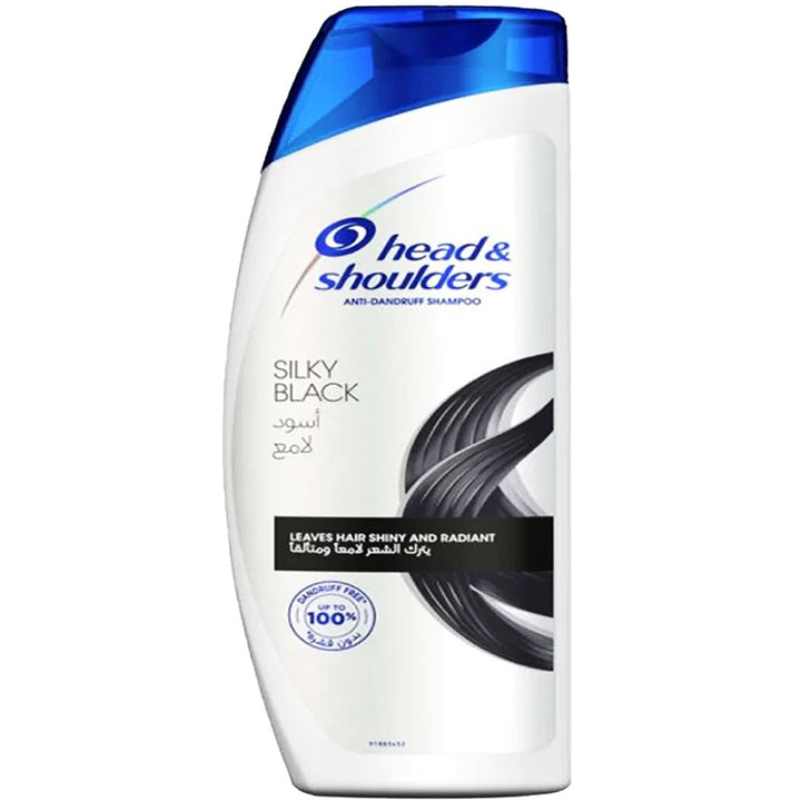 Head & Shoulders Silky Black Anti-dandruff Shampoo, 650 ml - My Vitamin Store