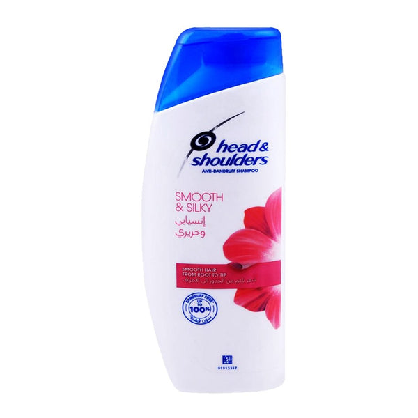 Head & Shoulders Smooth & Silky Anti-dandruff Shampoo, 185 ml - My Vitamin Store