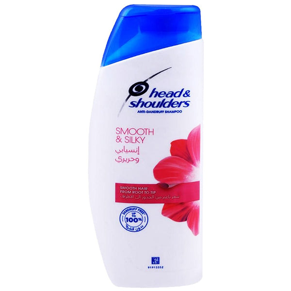 Head & Shoulders Smooth & Silky Anti-dandruff Shampoo, 360 ml - My Vitamin Store