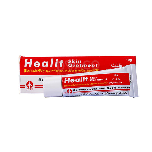 Healit Skin Ointment, 10g - ATCO - My Vitamin Store